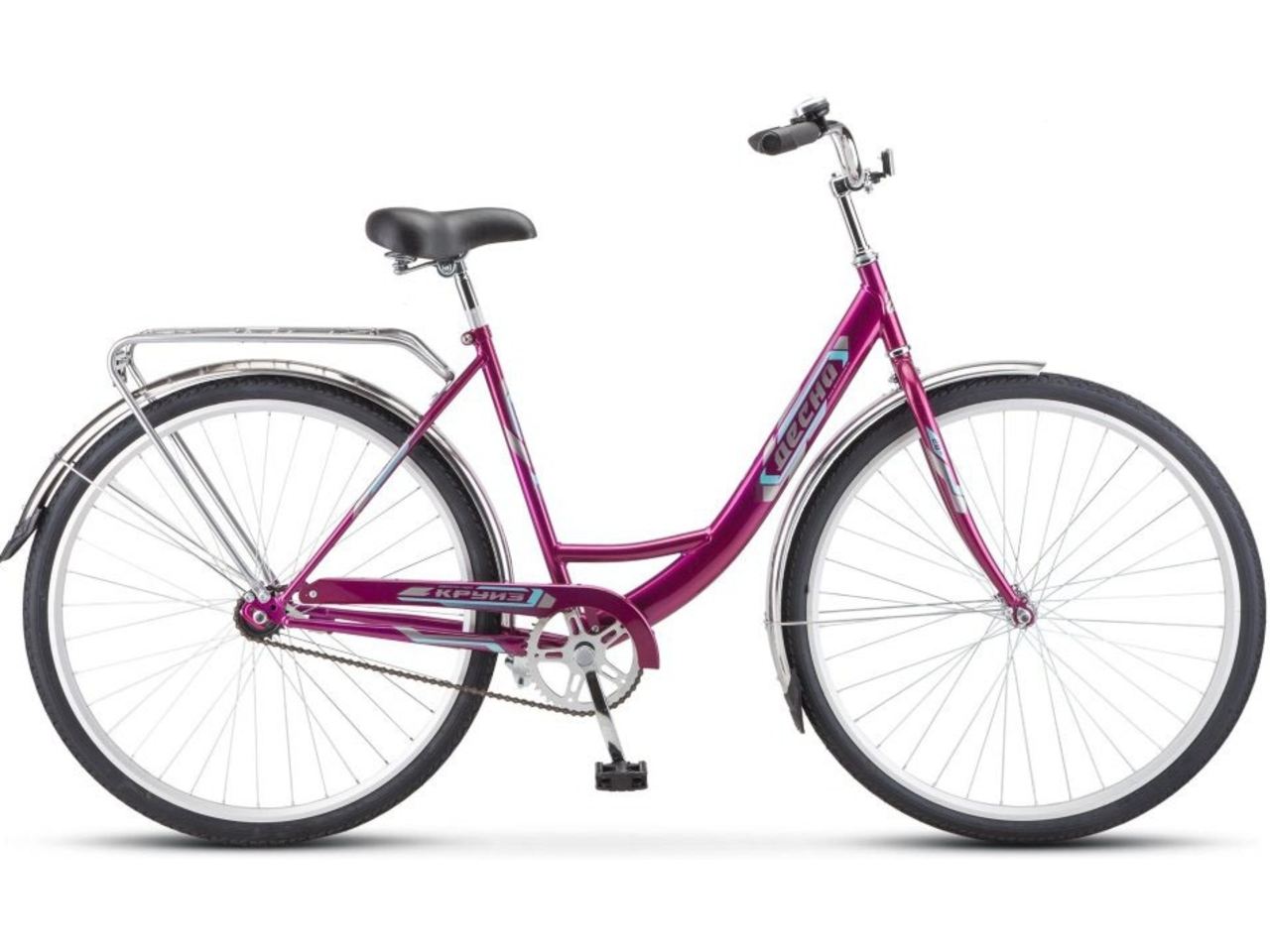 Велосипед Десна Круиз 28 Z010 (20, пурпурный, 2021)