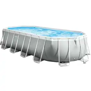Каркасный бассейн INTEX Prism Frame Oval (503x274x122) 26796NP