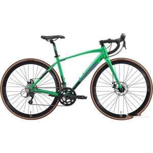 Велосипед Stark Peloton 700.4 D р.18 2024 (зеленый/черный/серый) Велосипед Stark Peloton 700.4 D р.18 2024 (зеленый/черный/серый)