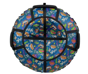 Тюбинг Hubster SnowDream Glamour S Калифорния 100см во9000-2 (синий) Тюбинг Hubster SnowDream Glamour S Калифорния 100см во9000-2 (синий)