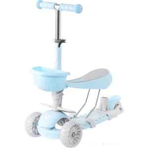 Трехколесный самокат Ricos Bubble KB05D (голубой)