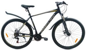 Велосипед GreenLand OCEAN 29 (19, черный/желтый)