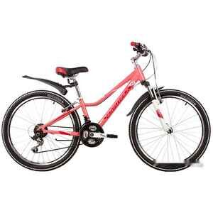 Велосипед Novatrack Novara 18.V New р.11 2022 (коралловый) 24AHV.NOVARA.11CRL22 Велосипед Novatrack Novara 18.V New р.11 2022 (коралловый) 24AHV.NOVARA.11CRL22