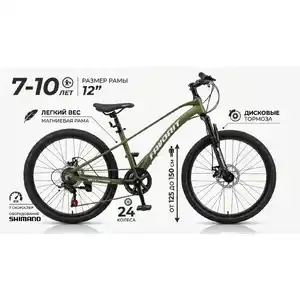 Велосипед Favorit ONYX 24 (12, зеленый)