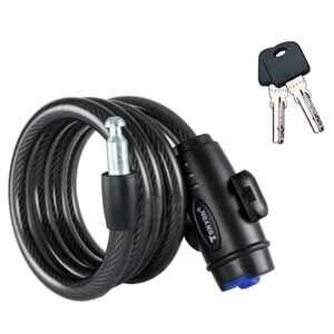 Тросовый велозамок Tonyon 588K-1212 Тросовый велозамок Tonyon 588K-1212