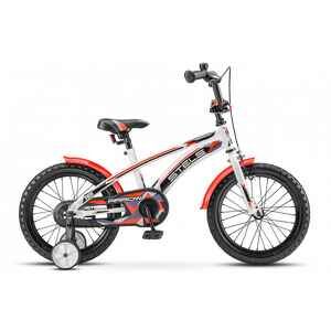 Детский велосипед Stels Arrow 16 V020 (белый/красный, 2021) Детский велосипед Stels Arrow 16 V020 (белый/красный, 2021)