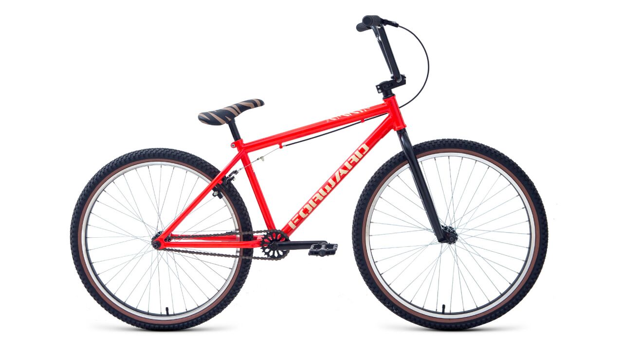 Велосипед Forward Zigzag 26 (21, красный/бежевый, 2021)