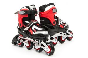 Роликовые коньки Calambus Jimmy Sum (р. 30-33, черный/красный) Роликовые коньки Calambus Jimmy Sum (р. 30-33, черный/красный)