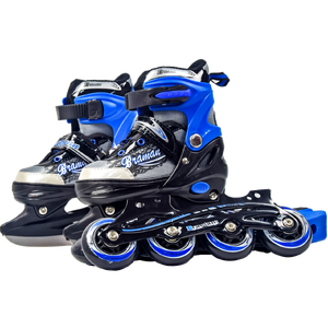 Роликовые коньки Braman 401-2-BL-S (р. 31-34)