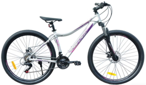 Велосипед GreenLand ARTEMIDA 27.5 (серый/фиолетовый) Велосипед GreenLand ARTEMIDA 27.5 (серый/фиолетовый)