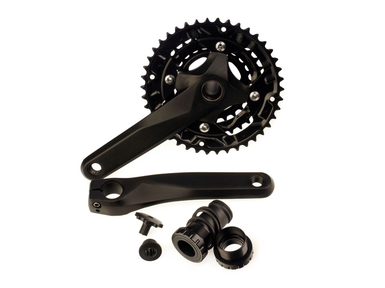 Система шатунов Favorit POWER-F, 24/32/42T, 170 мм, BCD 64/104 мм, 3-10 ск., T53420-10BK Система шатунов Favorit POWER-F, 24/32/42T, 170 мм, BCD 64/104 мм, 3-10 ск., T53420-10BK