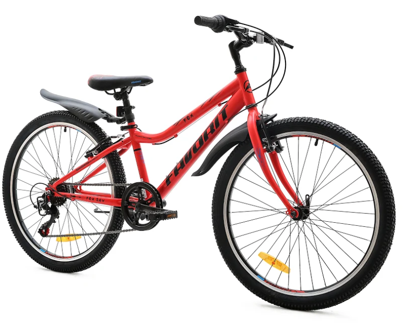 Велосипед Favorit Fox 24 V (12, красный, 2020)