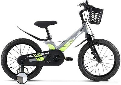 Детский велосипед Stels Flash KR 18 2024 (серый)
