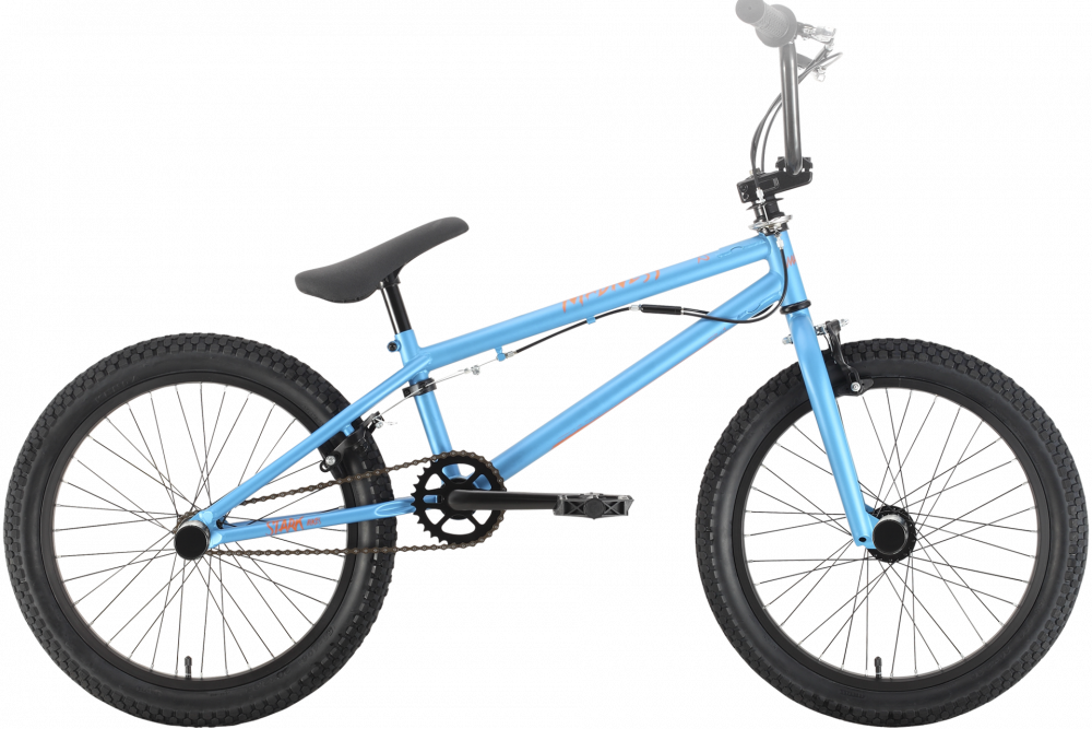 Велосипед Stark Madness BMX 2 (20, синий/оранжевый, 2021)