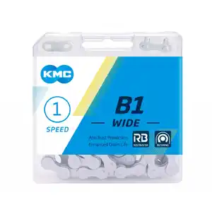 Цепь KMC B1 WIDE RB, 1/2X1/8X112L (в боксе),B1RB-W