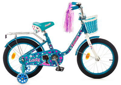 Детский велосипед Favorit Lady 18 (голубой) LAD-18BL