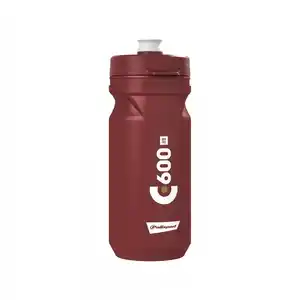 Бутылка для воды Polisport C600, 600 мл, бордовая, 8644800014