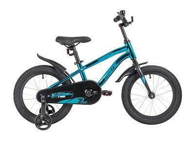 Детский велосипед Novatrack Prime 16 (синий, 2020)