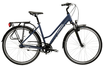 Велосипед Kross Trans 6.0 D 28 M (синий) KRTR6Z28X17W008810