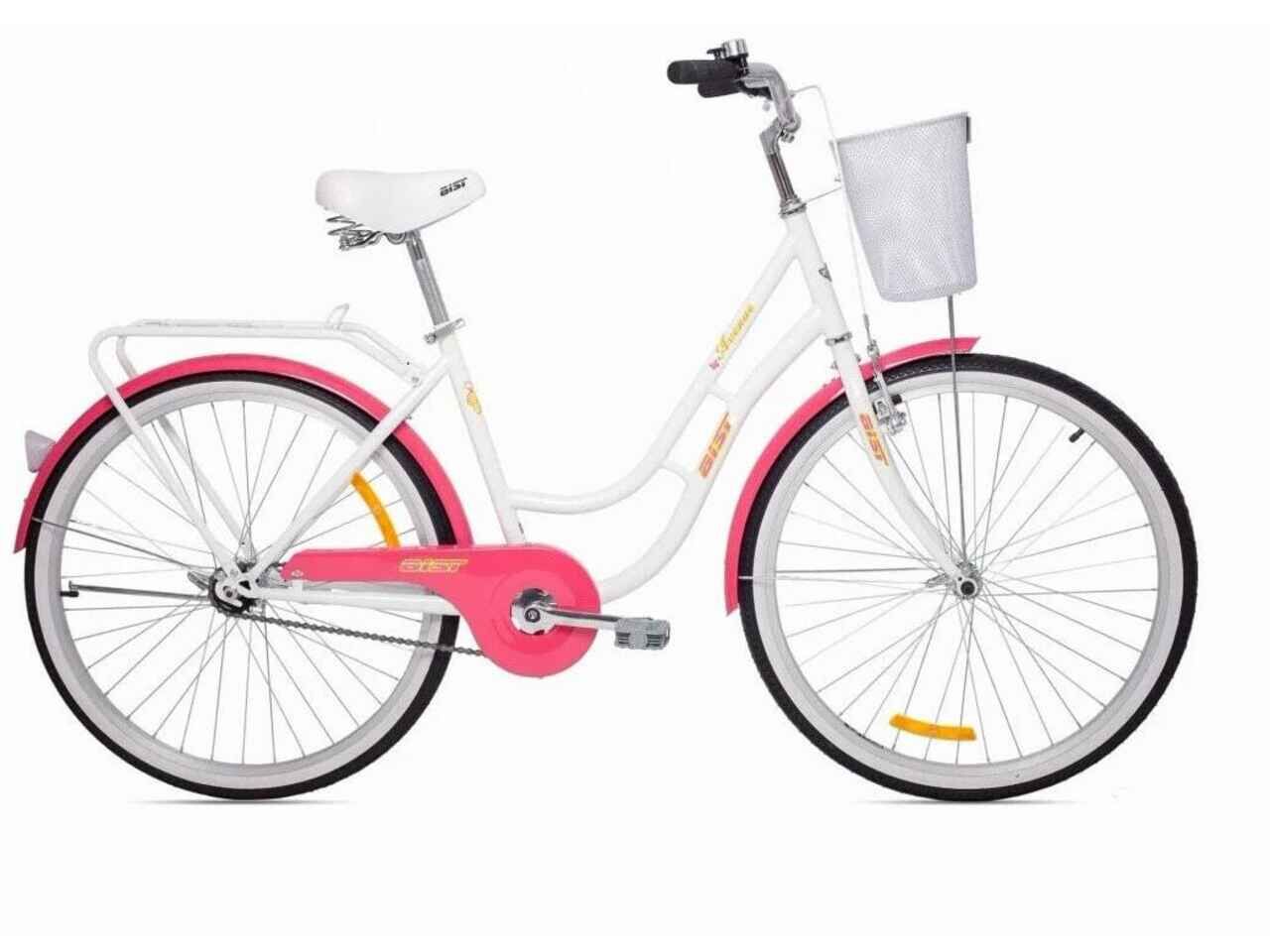 Велосипед Aist Avenue 26 (17, белый/розовый, 2022)