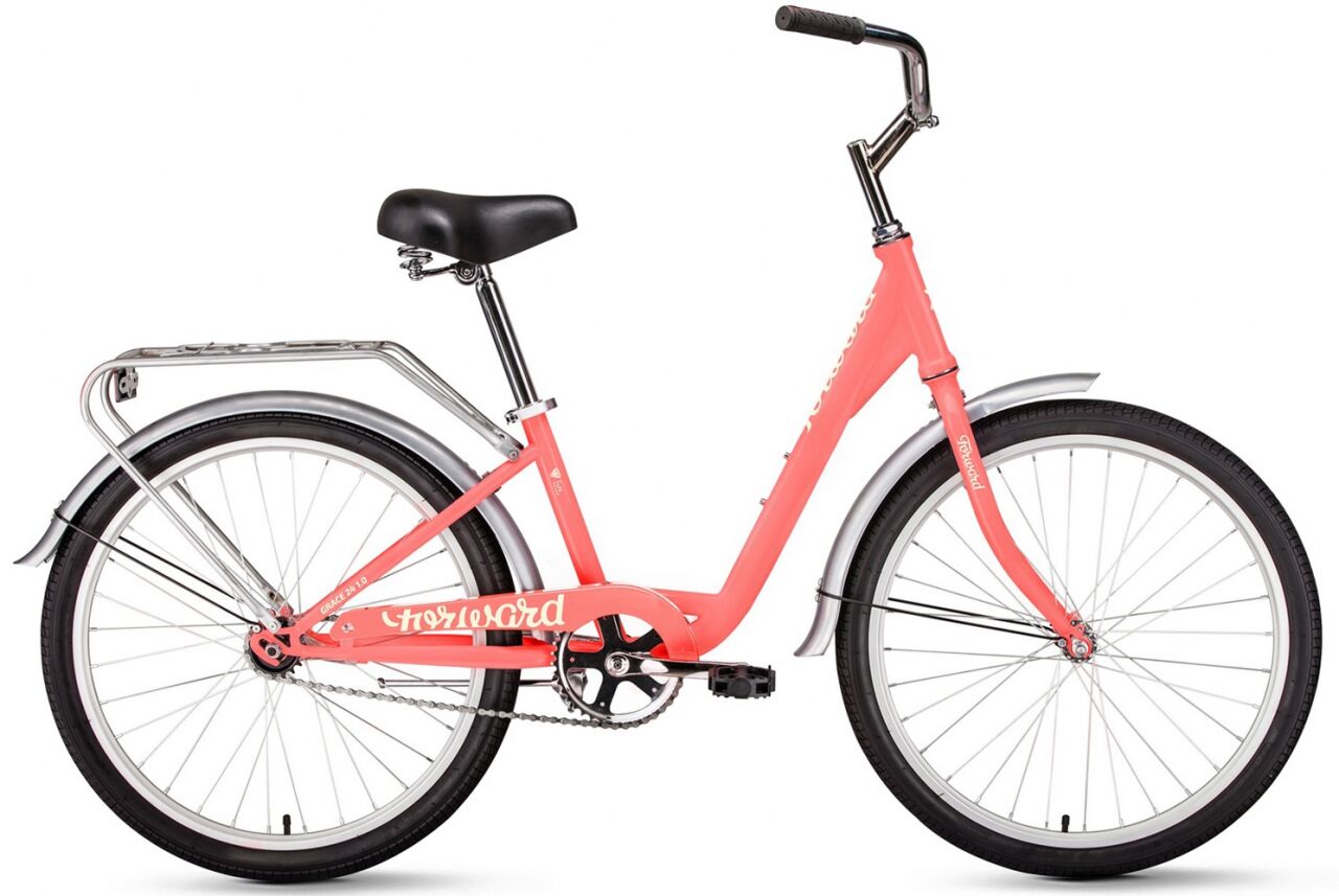 Велосипед Forward Grace 24 (13, розовый, 2021)