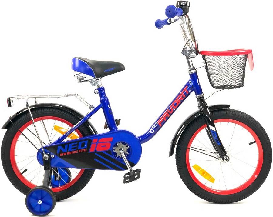 Детский велосипед Favorit Neo 16 (синий)