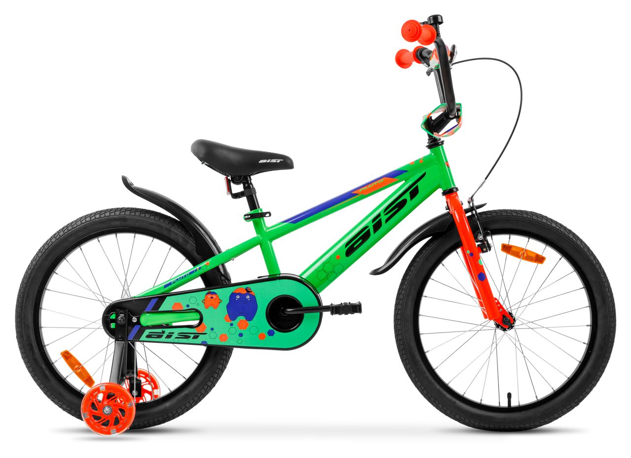 Детский велосипед Aist Pluto 12 (зеленый, 2022)