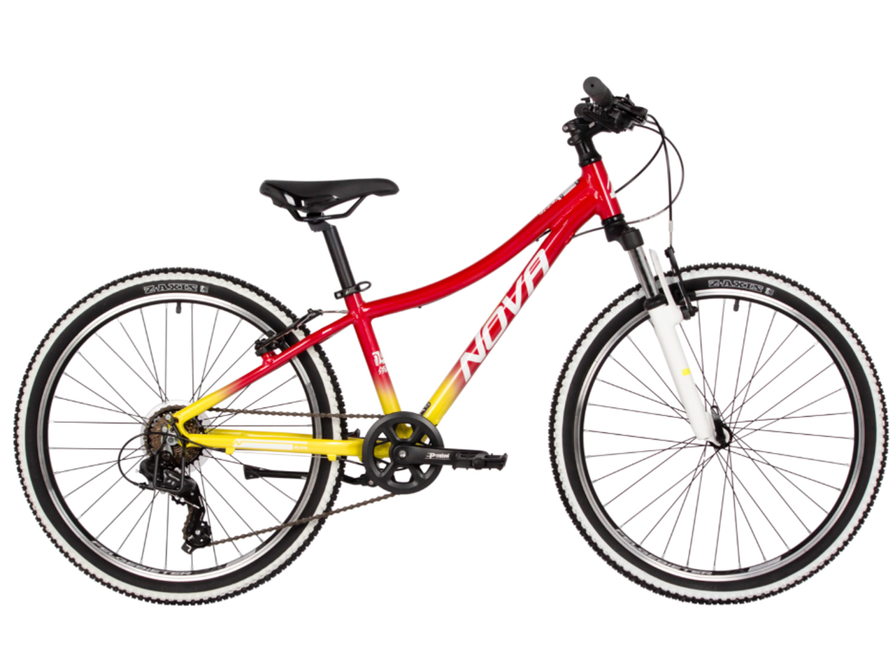 Велосипед Novatrack Katrina 7.V 24 (12, красный/желтый, 2025) 24AHV.KATRINA.12YRD5 Велосипед Novatrack Katrina 7.V 24 (12, красный/желтый, 2025) 24AHV.KATRINA.12YRD5