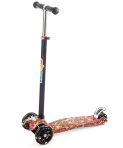 Самокат MicMax MAXI Принт MG03B-78 Самокат MicMax MAXI Принт MG03B-78