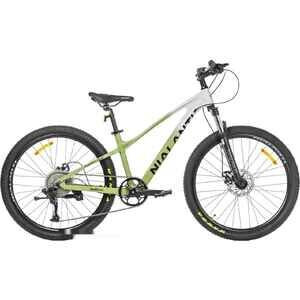 Велосипед Nialanti Fusion 1.0 MD 26 2024 (зеленый/серый)