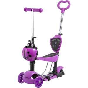 Трехколесный самокат Novatrack Saddle Pro 2019 120SB.DISCOKIDS.VL9 (фиолетовый)