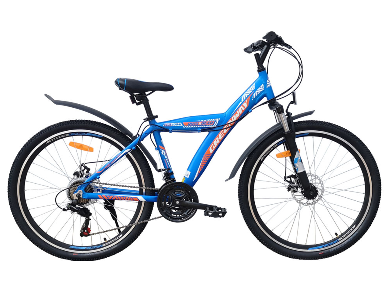Велосипед Greenway ECO300-H (15.5, синий, 2021)