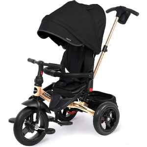 Детский велосипед Moby Kids Leader 360° 12x10 AIR (черный)