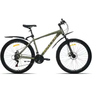 Велосипед Racer Boxfer 27.5 (16, хаки, логотип золотой, 2026)