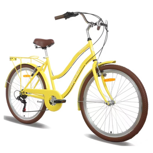 Велосипед Racer Nomia 26 (18, желтый глянец, 2023)