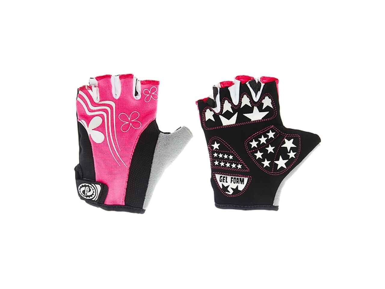 Велоперчатки Jaffson SCG 47-0122 S (5074 Black/White/Pink) Велоперчатки Jaffson SCG 47-0122 S (5074 Black/White/Pink)