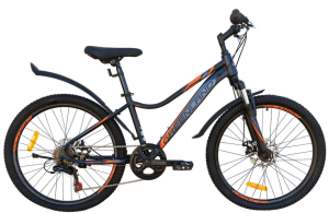 Велосипед GreenLand FORMULA 24 7S SUS (12, серый/оранжевый) Велосипед GreenLand FORMULA 24 7S SUS (12, серый/оранжевый)
