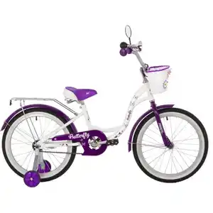 Детский велосипед Novatrack Butterfly 20 2022 207BUTTERFLY.WVL23 (фиолетовый)