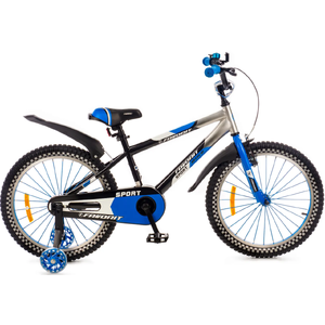 Детский велосипед Favorit Sport 20 (черный/синий) SPT-20BL2