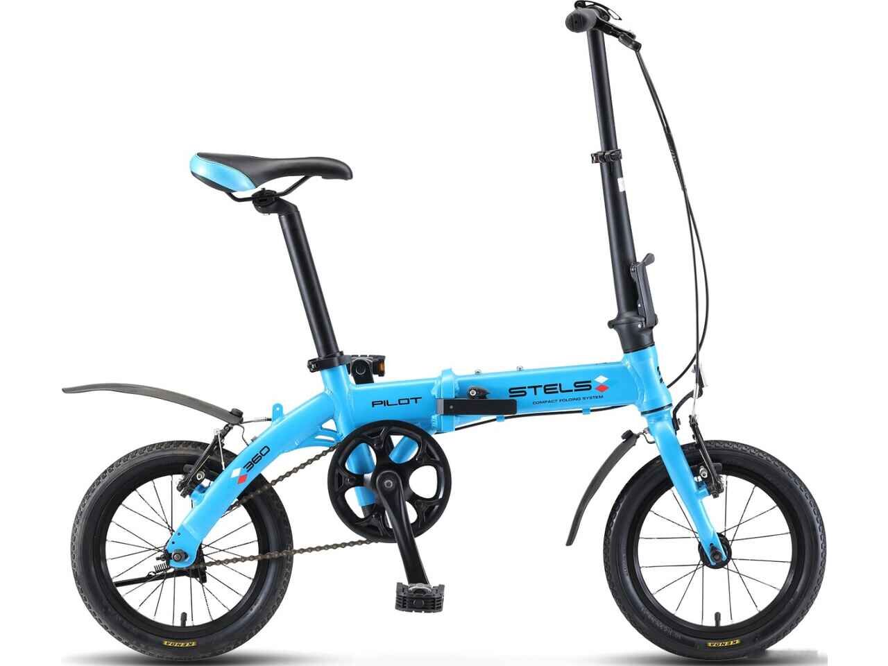 Велосипед Stels Pilot 360 14 V010 (голубой, 2019)