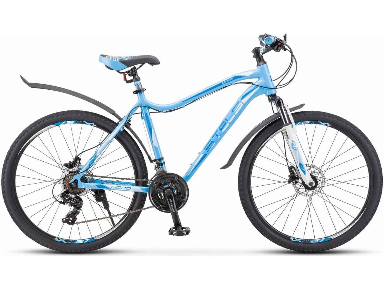 Велосипед Stels Miss 6000 D 26 V010 (17, голубой, 2020)