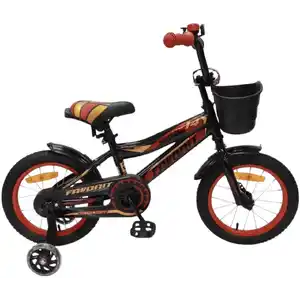 Детский велосипед Favorit Biker 14 (черный/красный) BIK-14RD