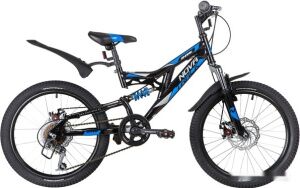 Детский велосипед Novatrack Shark 20 2020 20SS6D.SHARK.BK20 (черный) Детский велосипед Novatrack Shark 20 2020 20SS6D.SHARK.BK20 (черный)