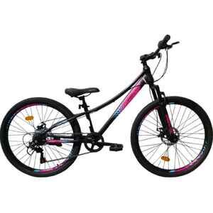 Велосипед GreenLand Cruise 24 (11, черно/розовый, 2025) Велосипед GreenLand Cruise 24 (11, черно/розовый, 2025)