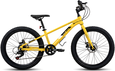 Велосипед MAXTER PL1000 24 (желтый с ригидной вилкой)