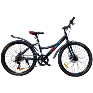 Велосипед Stream Travel 26 (15, черный/красный, 2024)