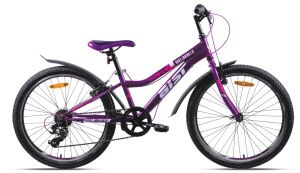 Велосипед Aist Rosy Junior 1.0 2023 (24, фиолетовый) Велосипед Aist Rosy Junior 1.0 2023 (24, фиолетовый)