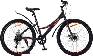 Велосипед ARENA Breeze 26 р.15 2025 (графит) Велосипед ARENA Breeze 26 р.15 2025 (графит)