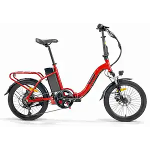 Электровелосипед Eltreco Flex (красный глянец)