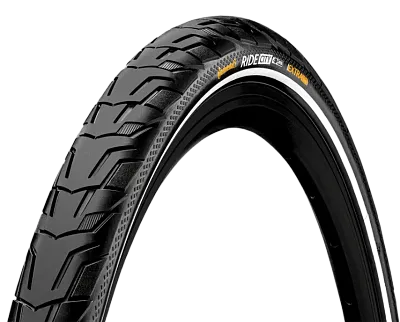 Велопокрышка Continental 28x1.75 (47-622), RIDE City Reflex, black 28 / 29 (622мм)